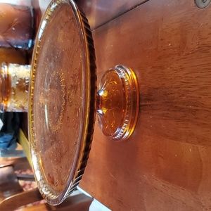 Vintage Tiara Indiana cake stand